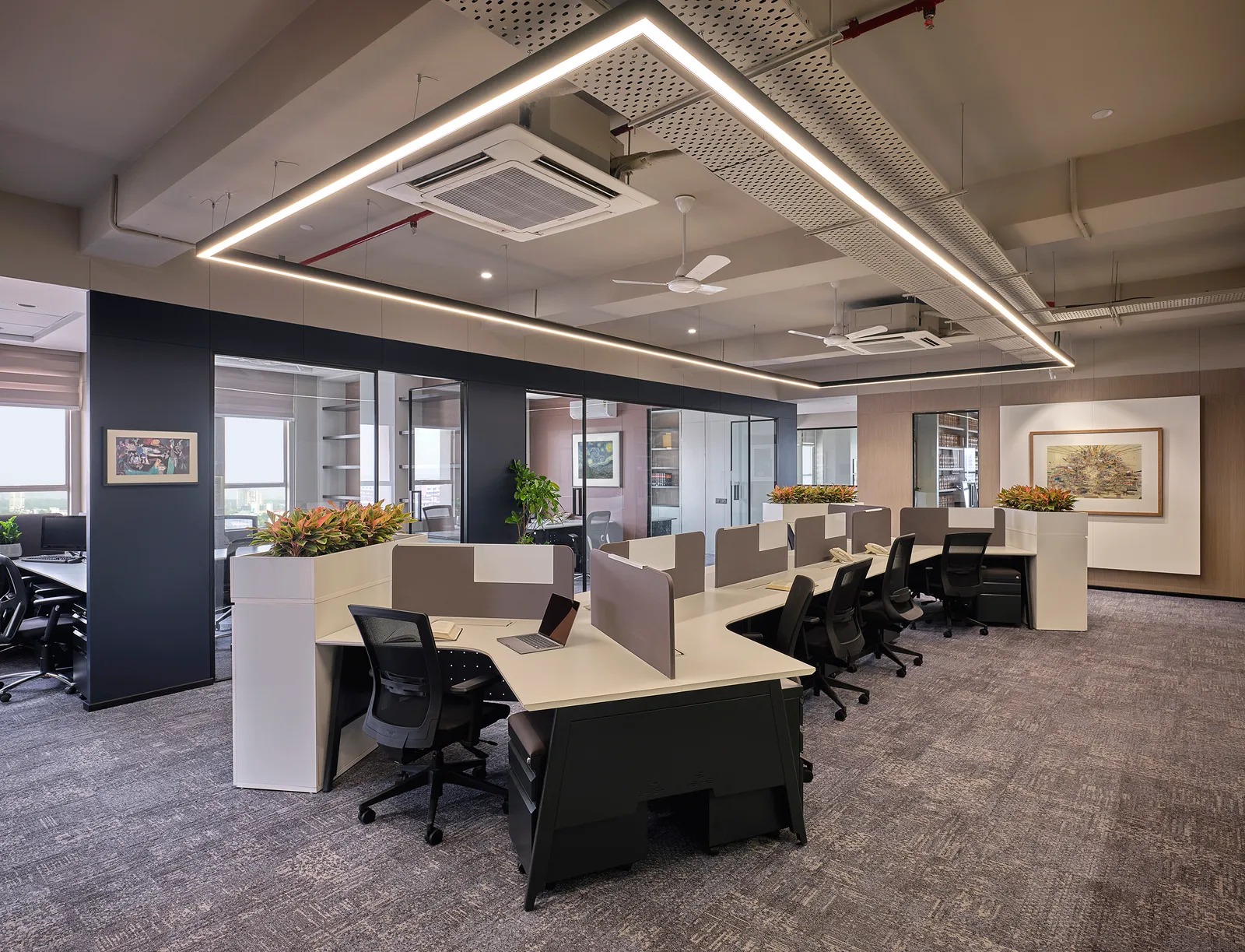 Office interior design project